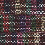 Vintage Anatolian Oushak Kars Handwoven Distressed Ushak Area Rug 5'3'' x 7'1''