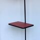 Lampadaire tripode à rotule et tablette - vintage 1950