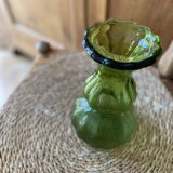 Vese en verre vert