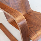 1930s modernist cantilever plywood armchair