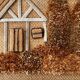 Decorative jute tapestry from the 1970s