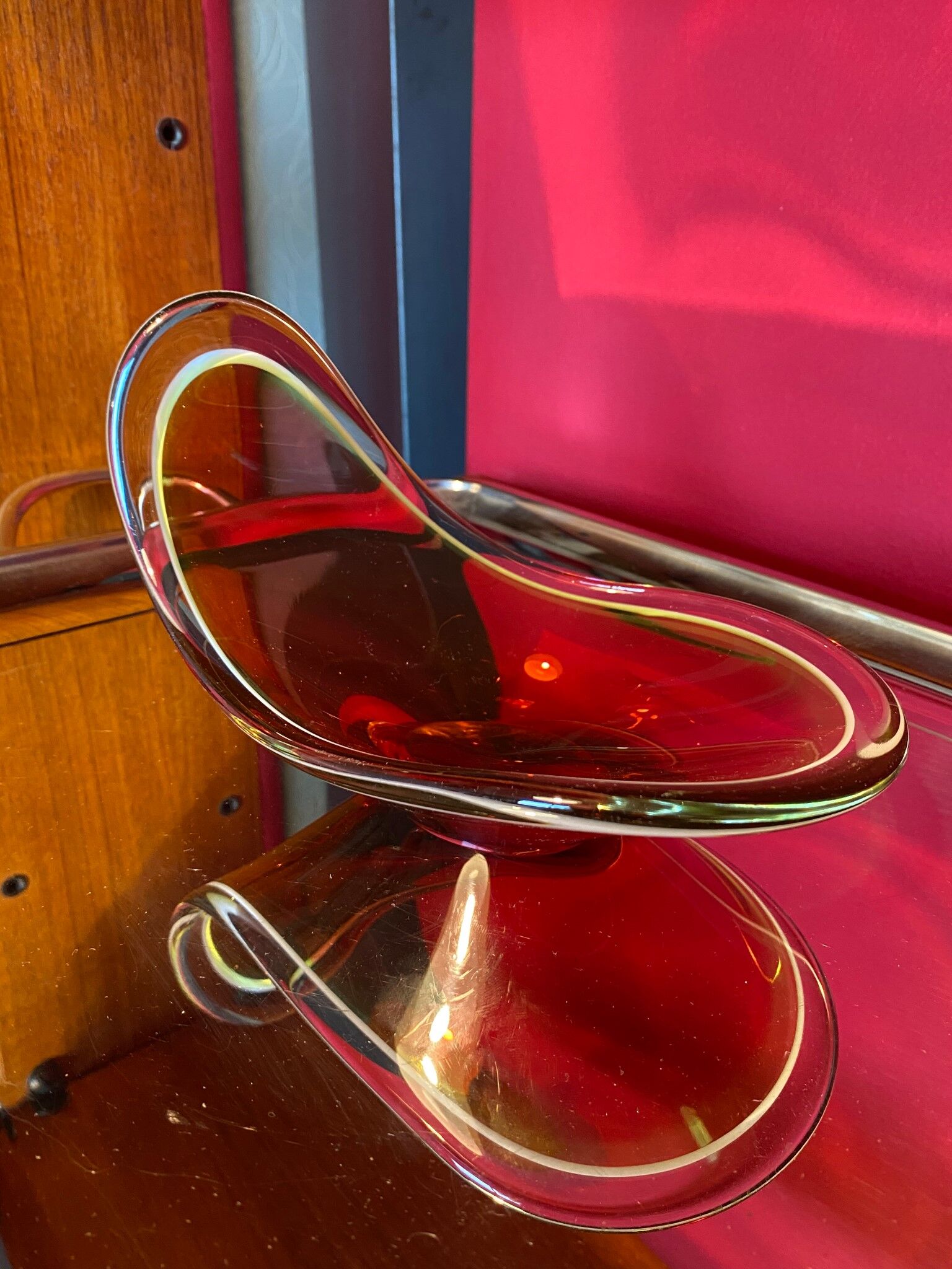 Glass cup by Paul KEDELV in 1953