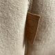 Sofa 3 places Kashima Line Roset velvet beige 70s