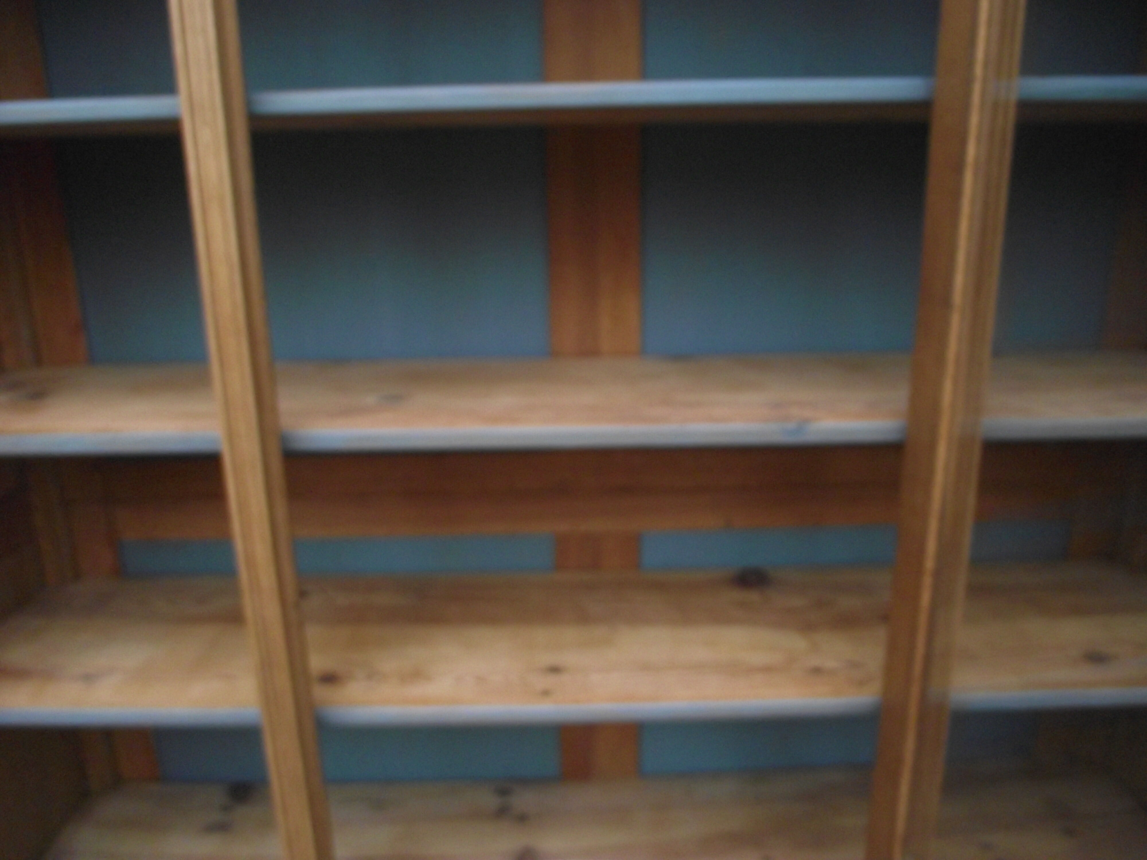 Library of the 50s in solid oak