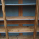 Library of the 50s in solid oak