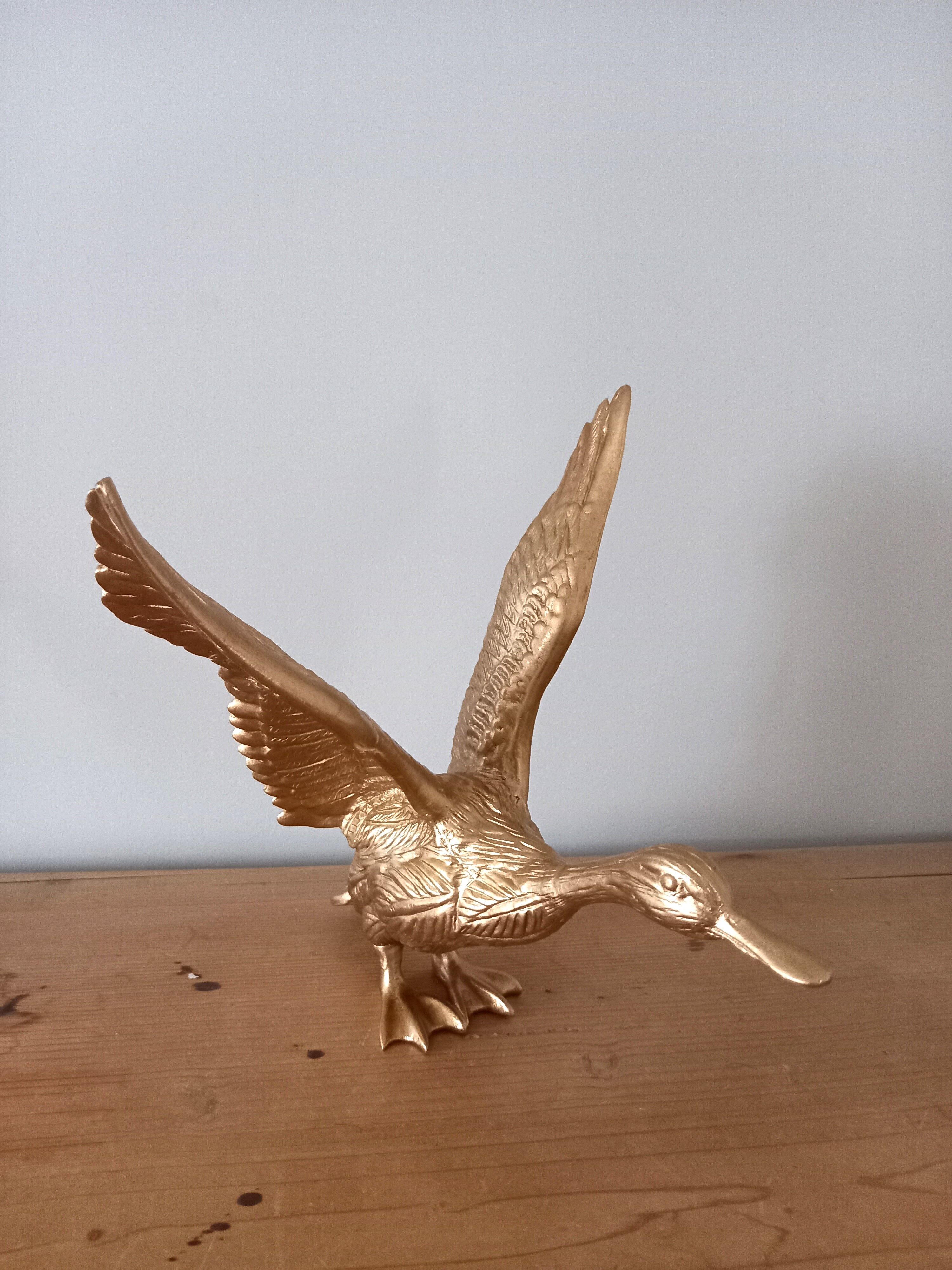 Canard en laiton