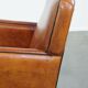 Armchair made of sheep leather