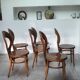 Ensemble table de ferme et 6 chaises Mouettes de Baumann