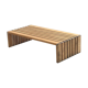 Wood slat bench Walter Antonis for Arspect 1970's
