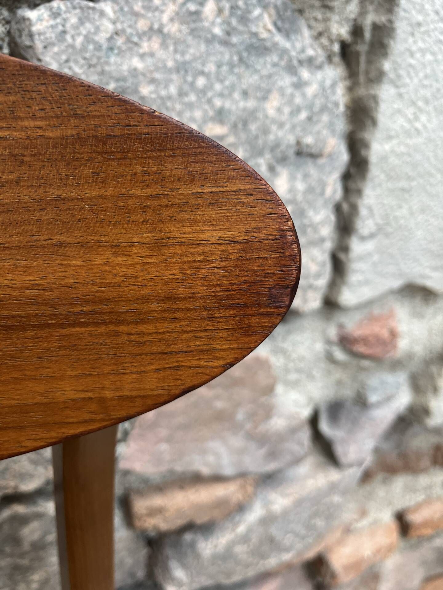 1960s Scandinavian chair in black vinyl