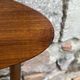 1960s Scandinavian chair in black vinyl