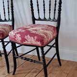 Paire de chaises Napoléon