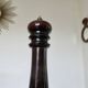 Xxl pepper mill by "chiaruzi" "cc" florence, italy, lacquered wood, 1970