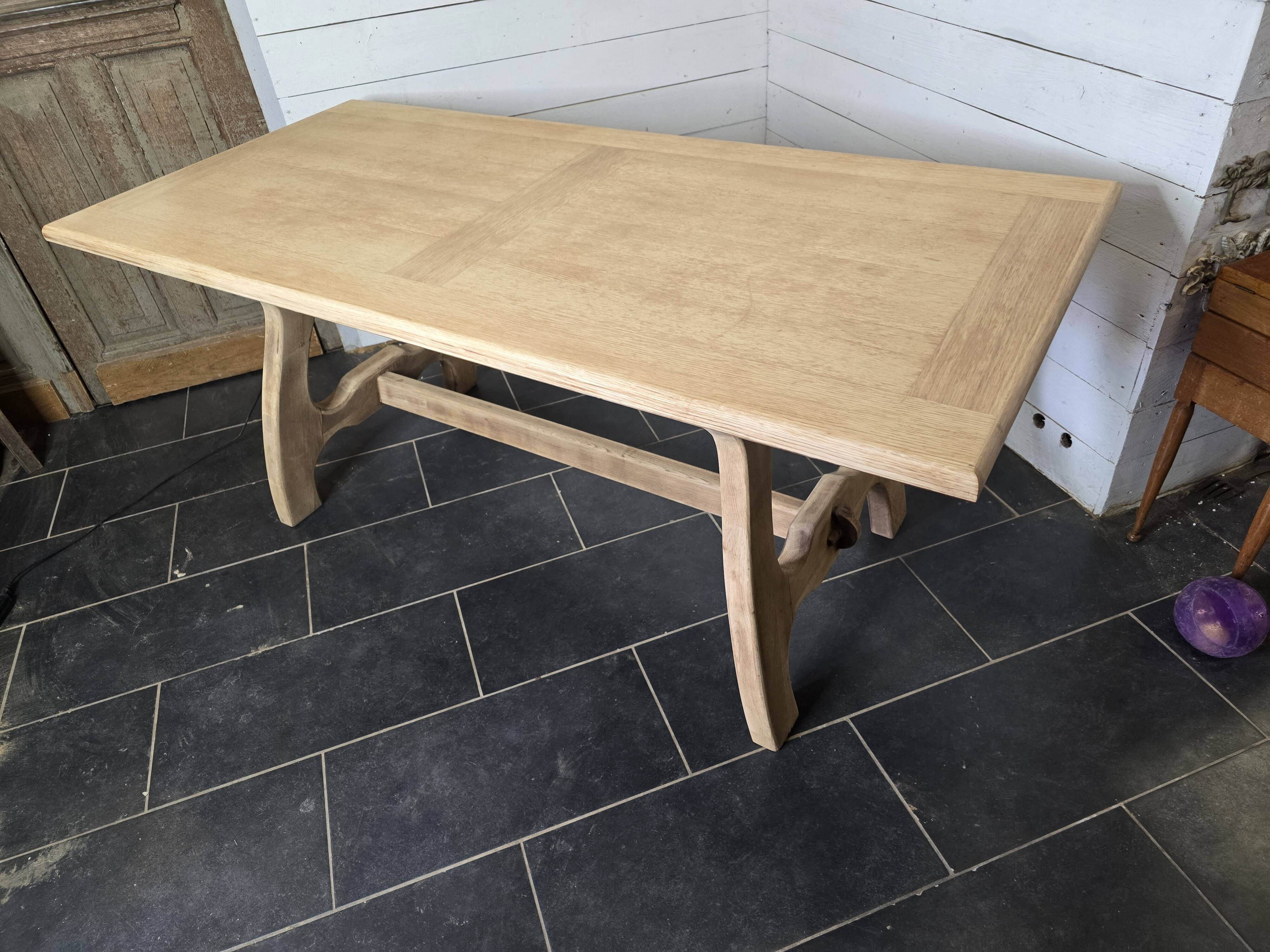 Guillerme and hambron oak table