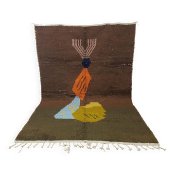 Grand tapis berbère authentique 3x2 m