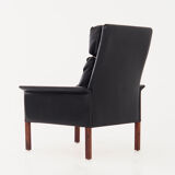 Fauteuil en cuir par Hans Olsen