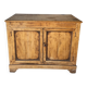 Antique sideboard, 2-door buffet in raw solid wood