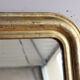 Antique Louis-Philippe gilded small mirror