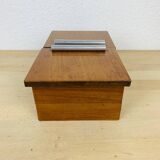 Art deco wooden worker, sewing box
