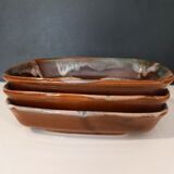 3 small dishes or Vallauris ravioli