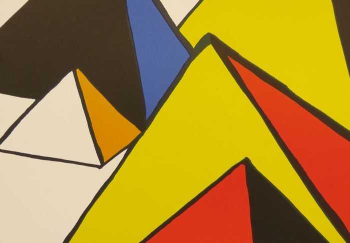 Affiche originale de Alexander Calder - 1980