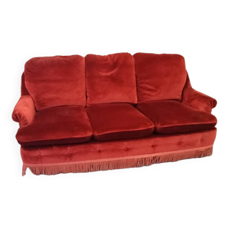 Jacques Coulon velvet sofa