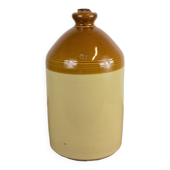 Ceramic alcohol bottle.