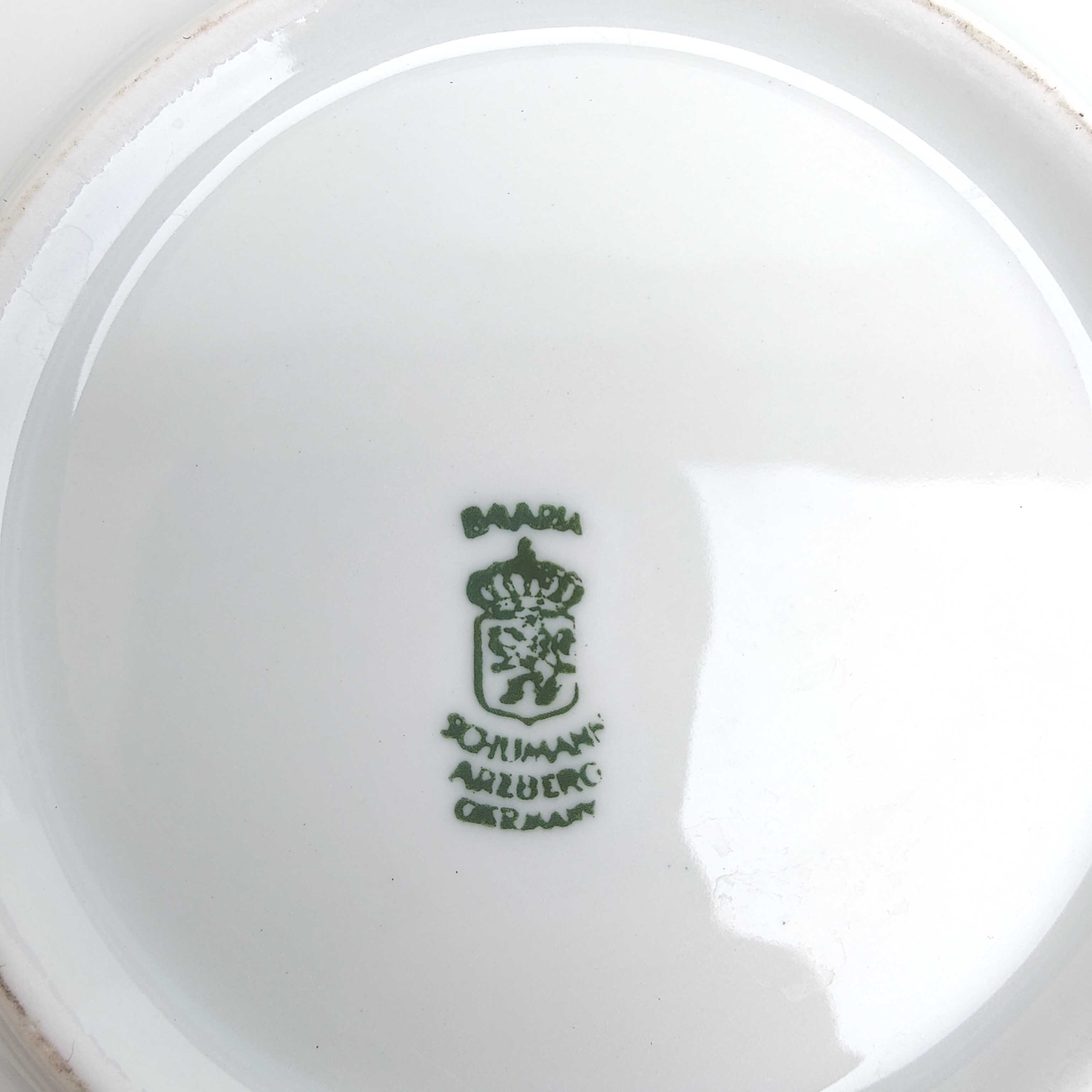 Seventies ceramic soup kitchen decoration flowers Bavaria Schumann