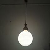 Ceiling lamp with white opal balloon