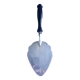 Silver metal cake shovel