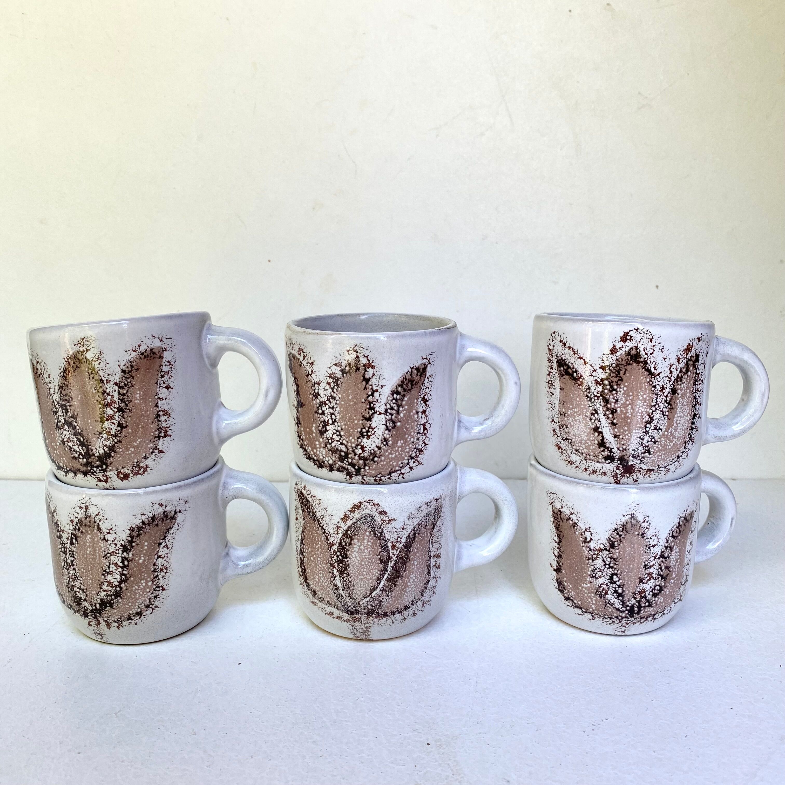 Vintage coffee cups