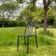 Chaise noire de Robert Mallet Stevens édition Putman années 80