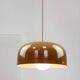 Space Age Brown Pendant Lamp from Guzzini, 1960s