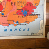 Old school map - China / British Isles
