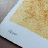 Lithograph by Pierre Boncompain 1990