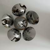 Vintage wall lamp in chromed metal France 1970