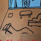 Le Corbusier, Paris 1966 exhibition poster