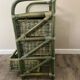 Meuble rotin vintage