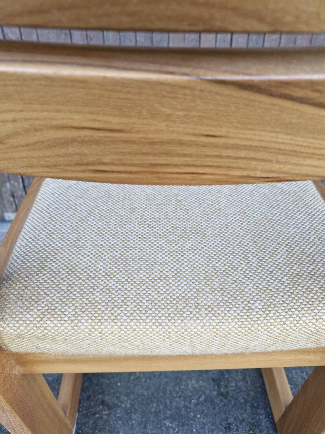 Maison regain set of 3 pieces in solid elm from the 70s and 80s.