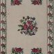 Vintage Turkish kilim, handwoven, 94x134 cm.