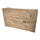 Old wooden box from the department stores of Bordeaux