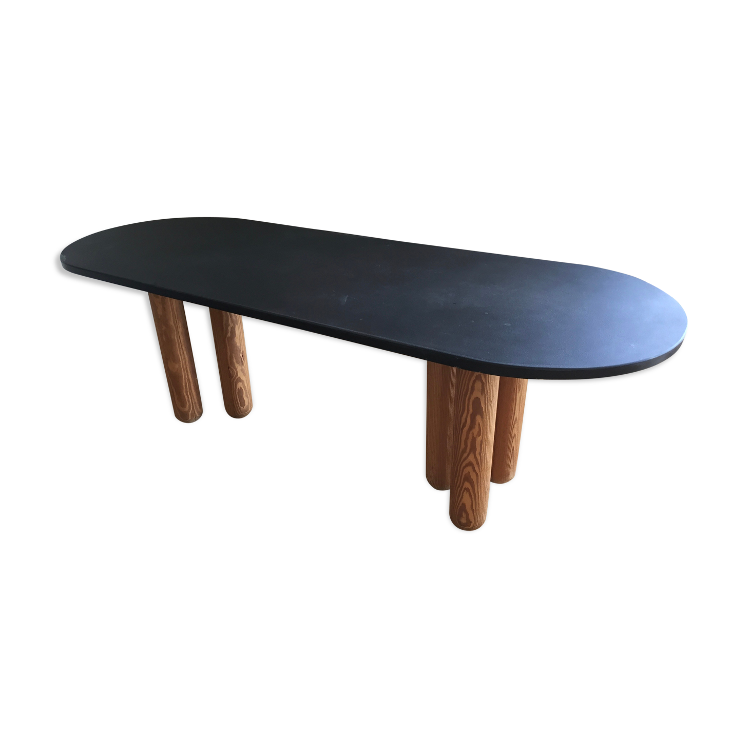 Dining table tray slate