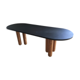 Dining table tray slate