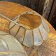 Suspension en nacre et laiton 