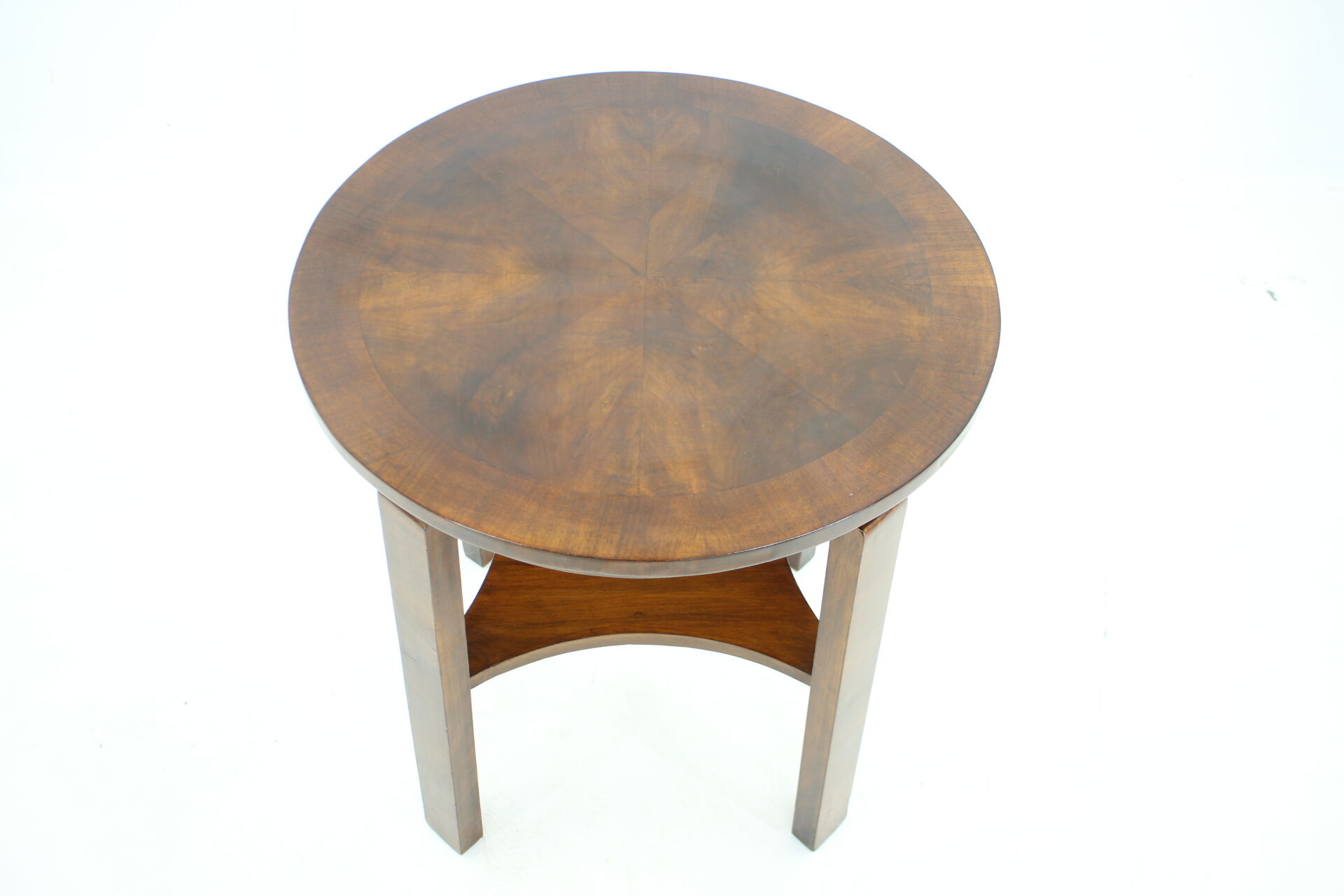 1910s office armchair J&J Kohn Nr.704 and side table,Czechoslovakia