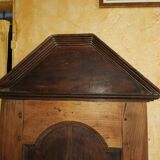 French Oratory prayer storage cabinet in walnut