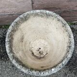 Reconstituted stone planter
