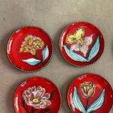 Dessert plates Cérenne Vallauris