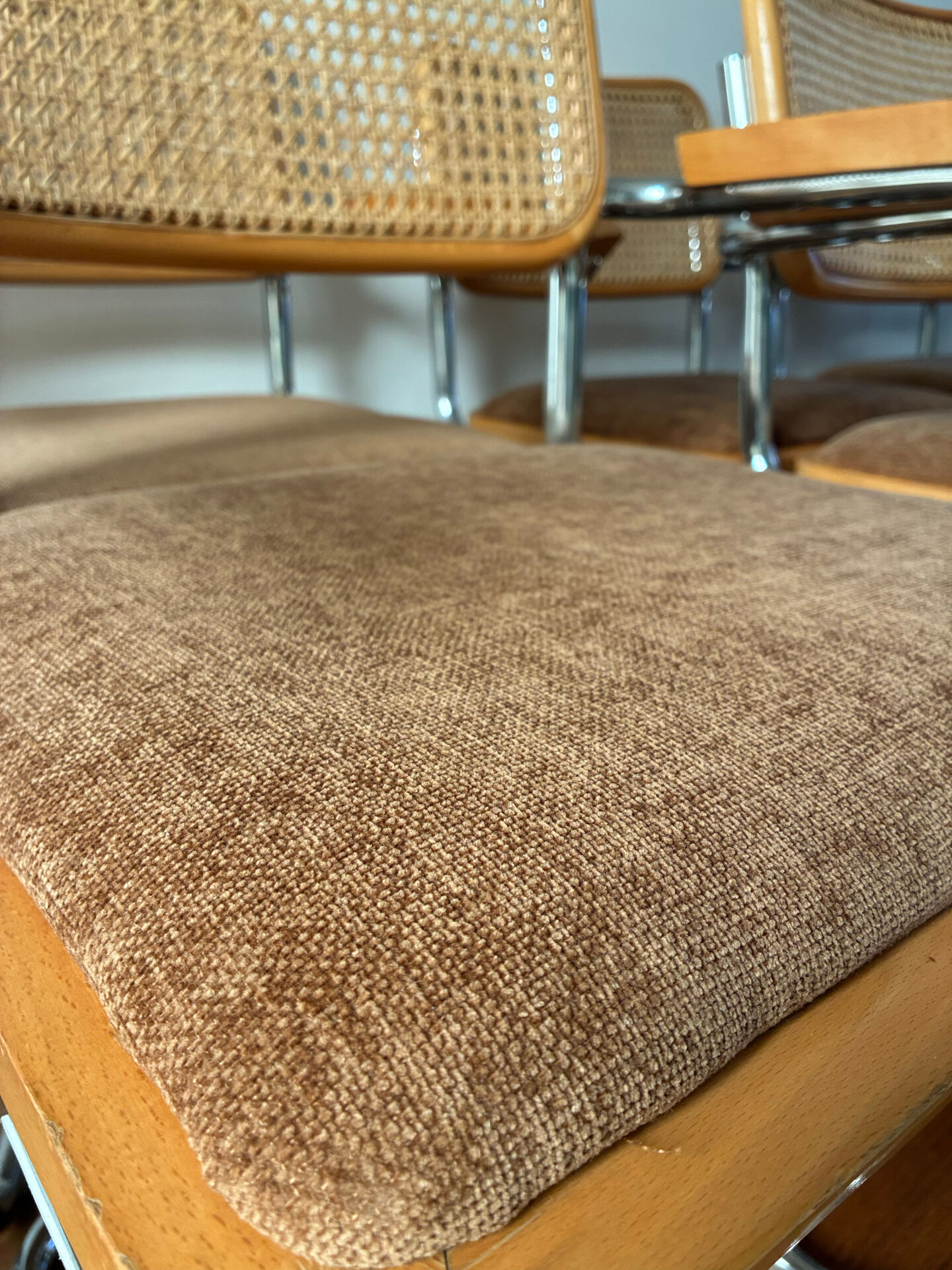 Set of 6 B64 chairs by Marcel Breuer