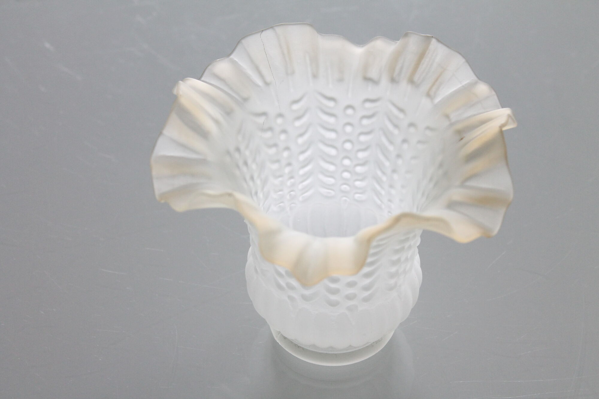 Abat-jour en verre, Tulipe vintage en verre
